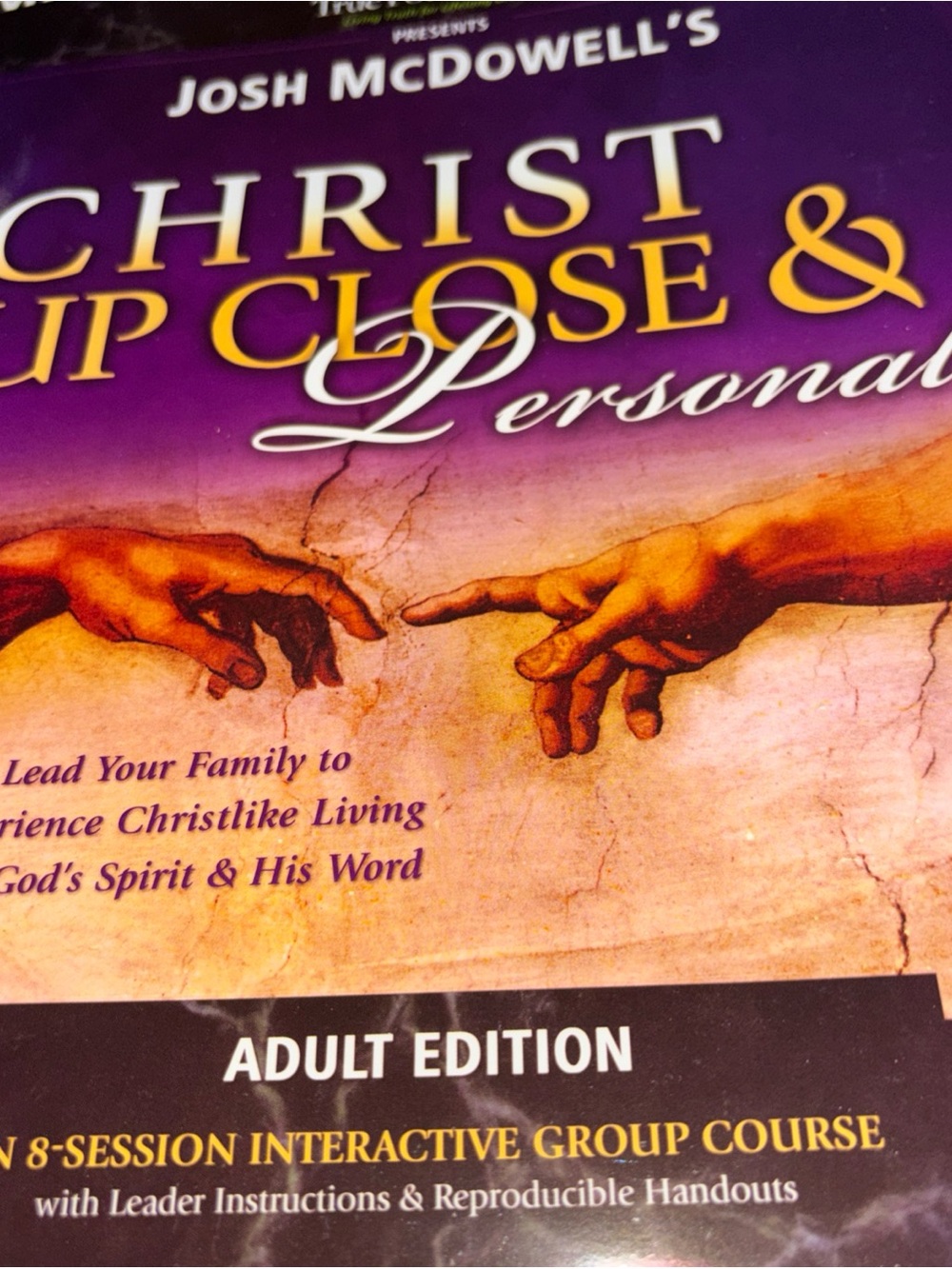 JOSH McDOWELL'S Christ up Close & Personal DVD 8 Session course